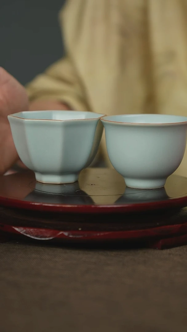 微微瑕八方来财+小禅定杯