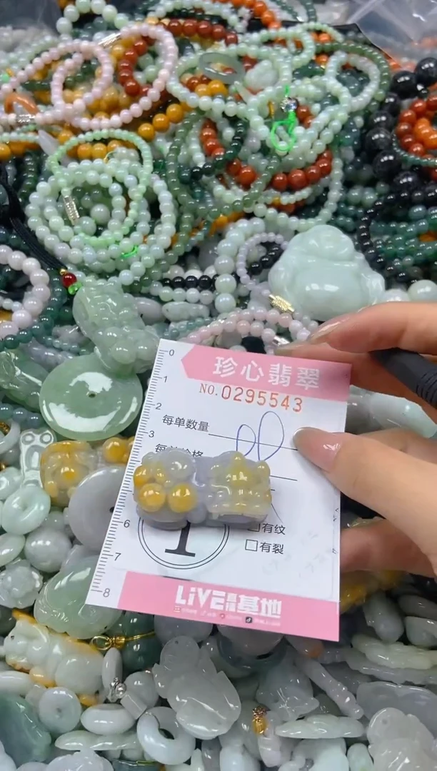 翡翠未镶嵌颈饰闪购0295543
