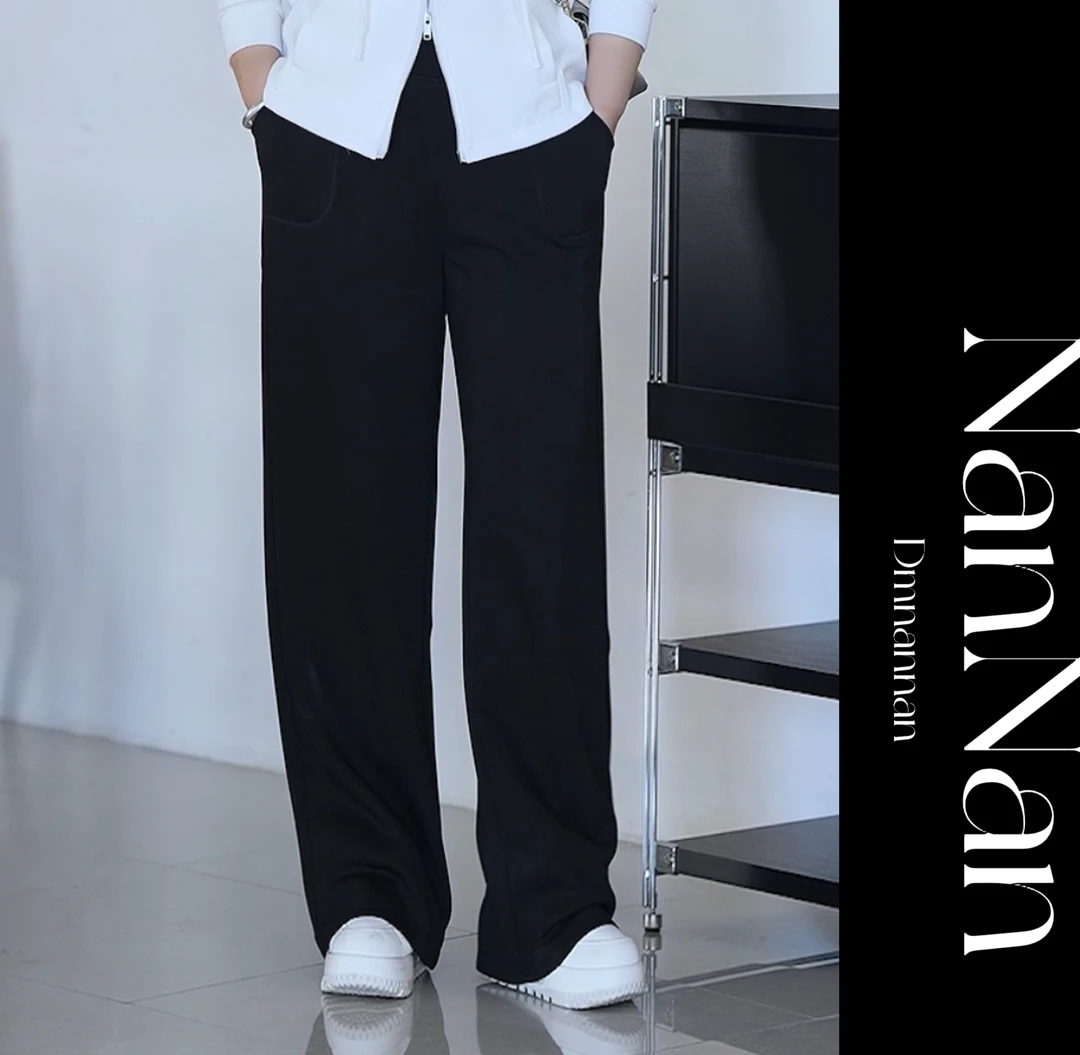 【楠楠推荐】春装新款棉感瑜伽休闲阔腿裤C2004
