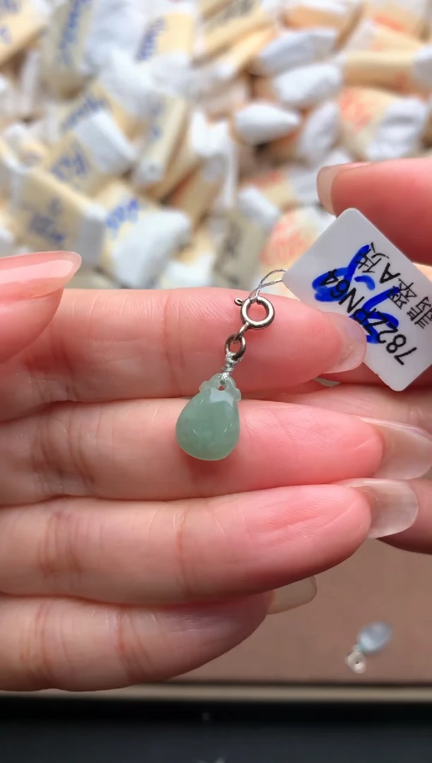 银S925镶嵌挂件翡翠福利