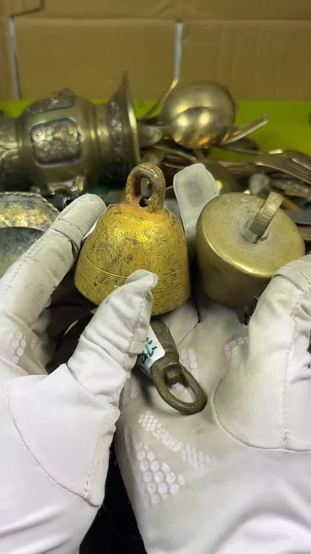 漂**生亿锦铜回流铜器摆件28