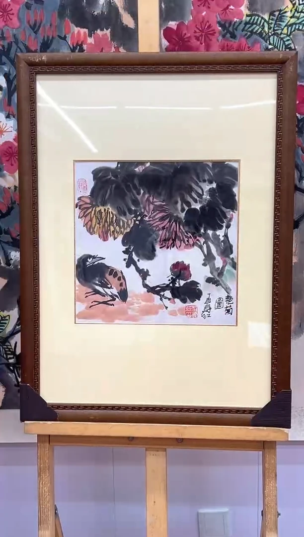 国画庄寿红-1平尺-国画作品