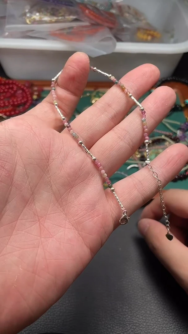 手链未镶嵌碧玺多样性发货拍一发一