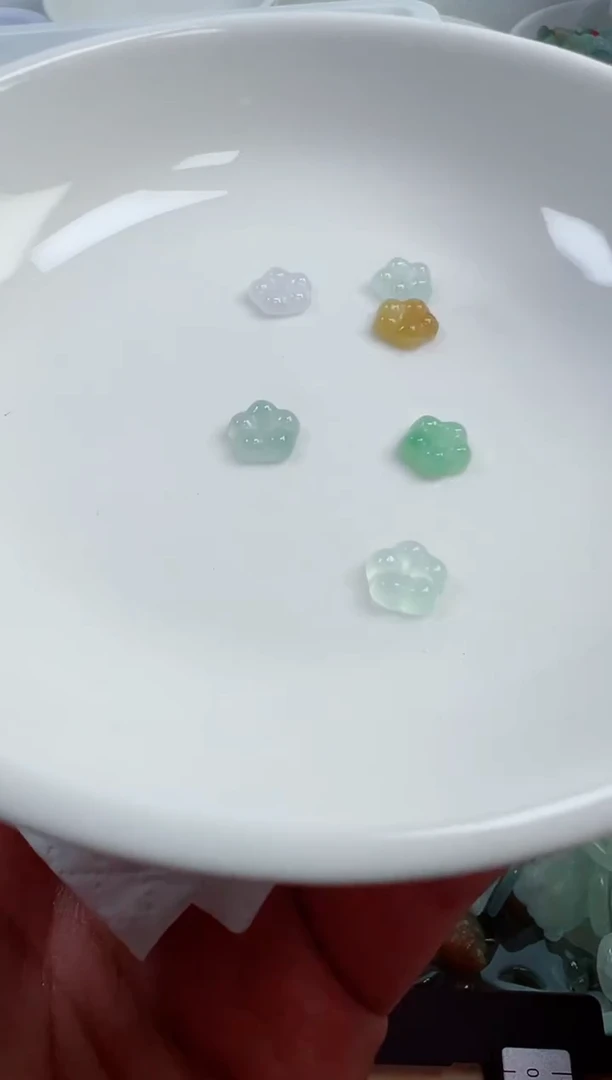 散珠翡翠632号链接，A货翡翠