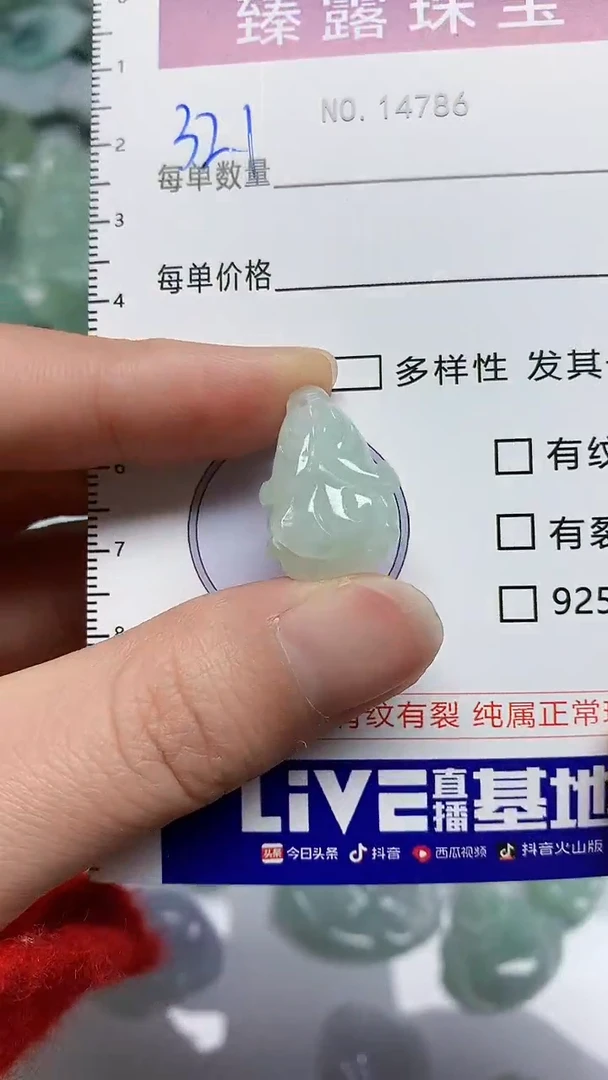 【闪购商品】翡翠颈饰未镶嵌臻露珠宝321