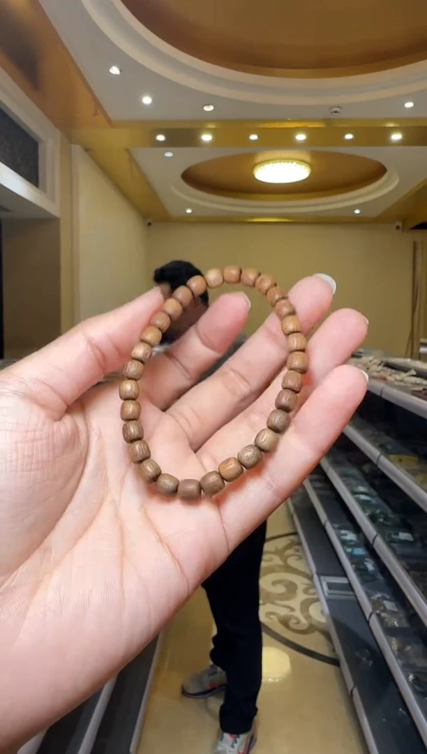 【闪购商品】沉香木手串约5.5-6mm印尼老型珠沉香手串