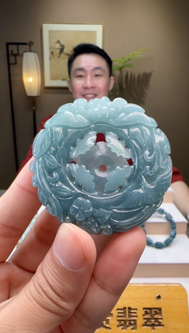 颈饰未镶嵌翡翠多样性发其一XM@@60B7J06117