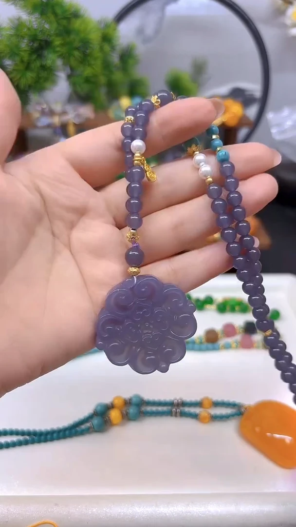 颈饰未镶嵌和田玉M725