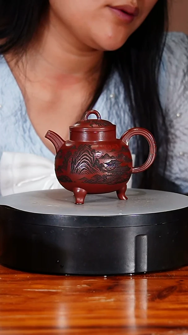 宜兴原矿紫砂壶茶壶250C