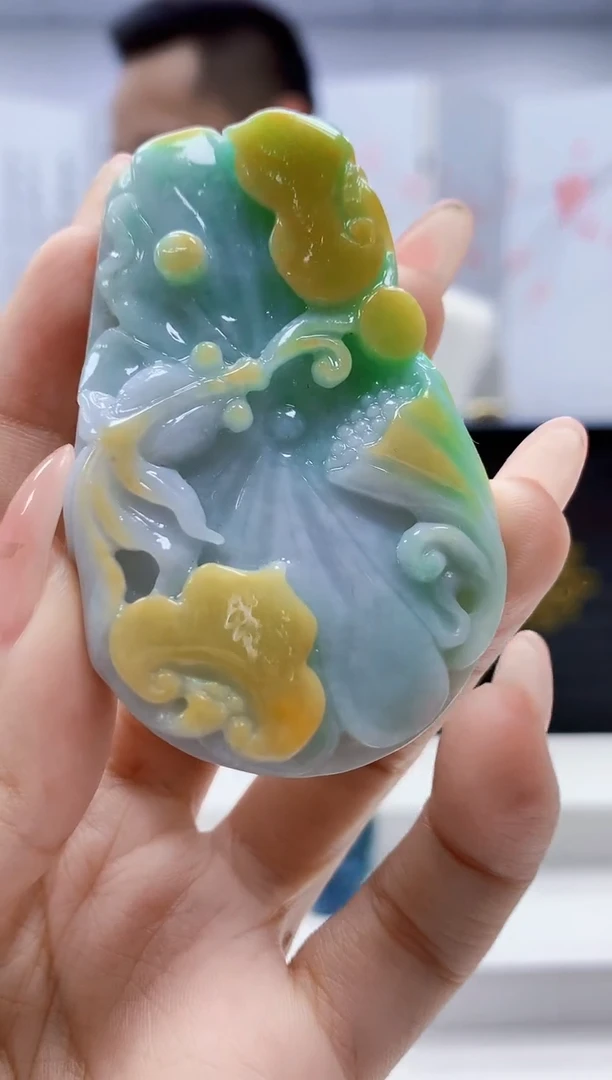 未镶嵌定制翡翠4856ty-毛货挂件9