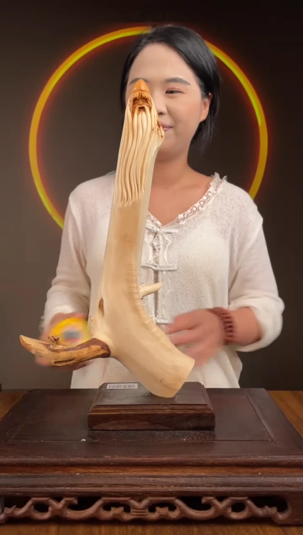 柏木（崖柏）手工摆件,先抢先得! 编号 :47