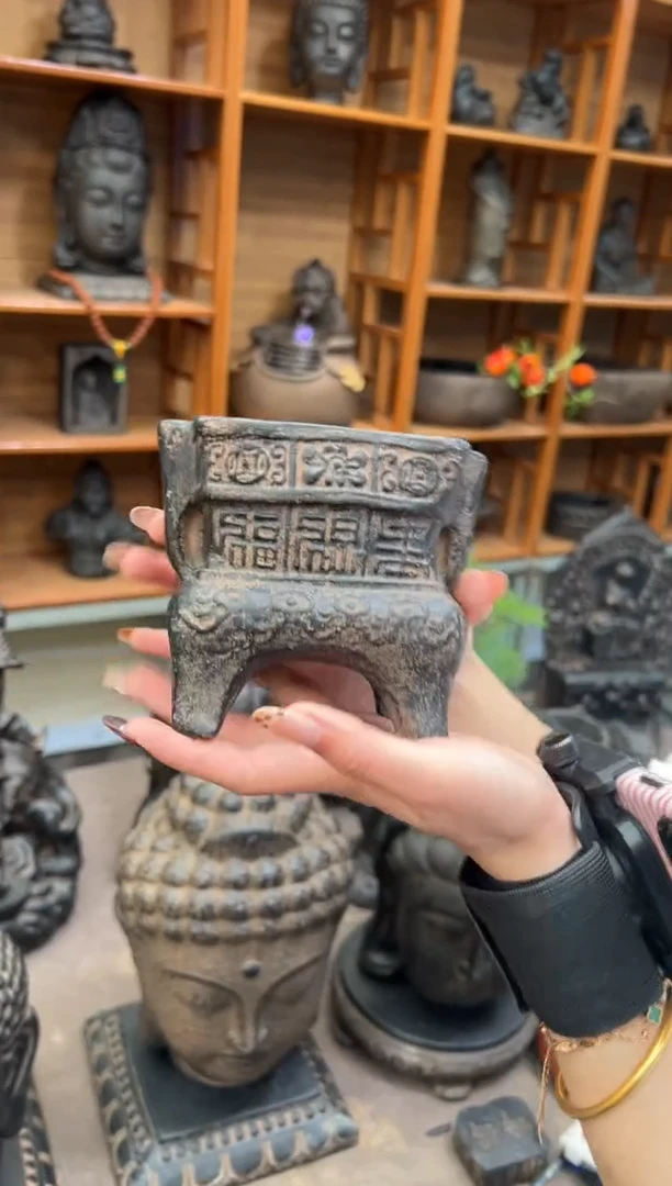 陶土【火山泥】小香炉