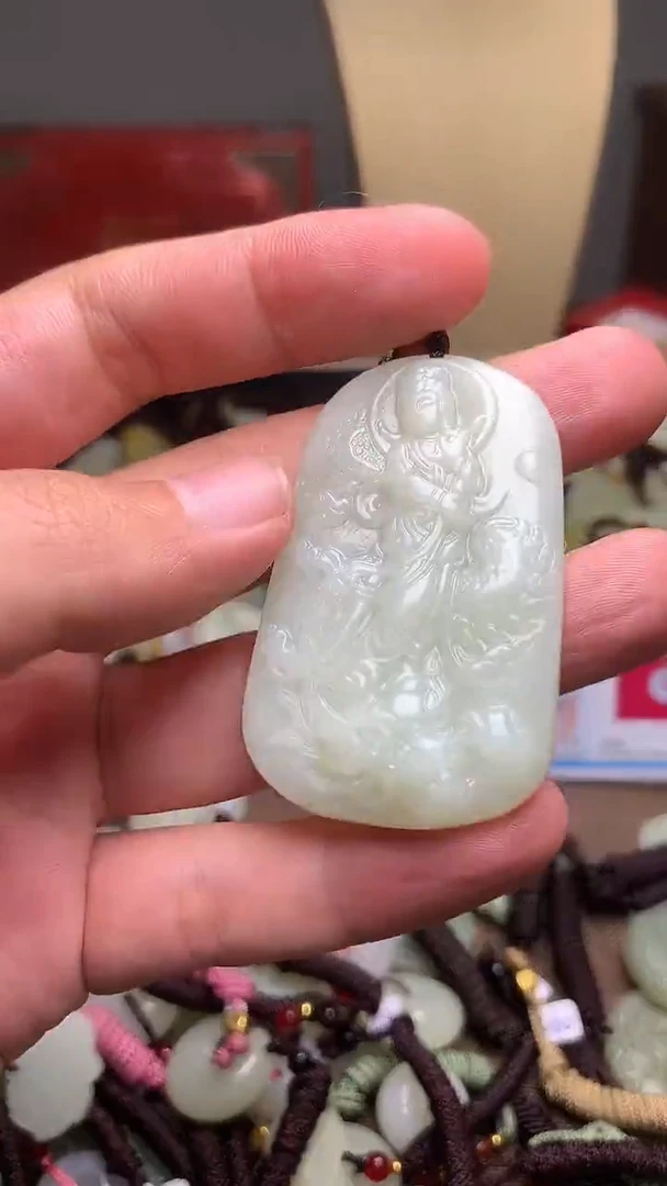 颈饰未镶嵌和田玉新疆料青海料清水和田玉吊坠