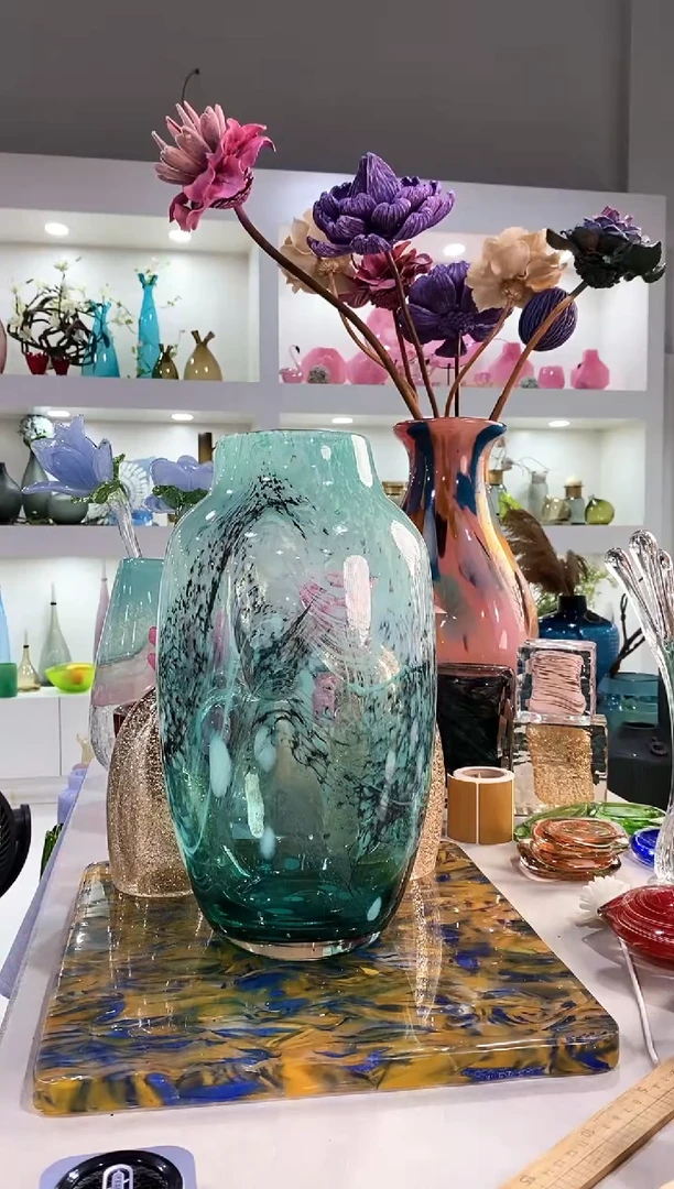 慕忆家手作琉璃花瓶