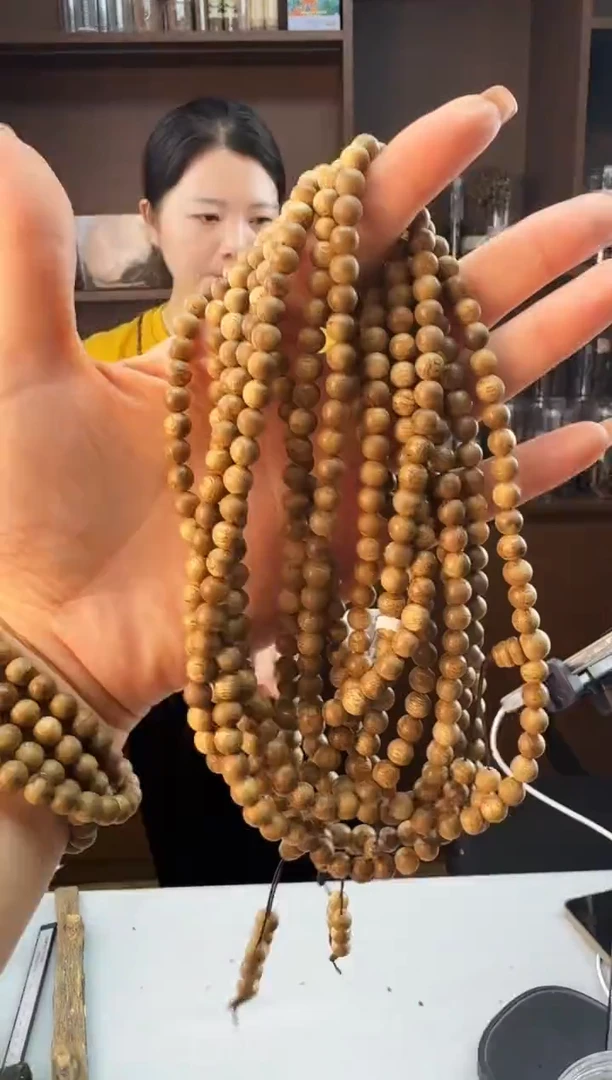 手串沉香06文莱圆珠野料多圈多样性发一