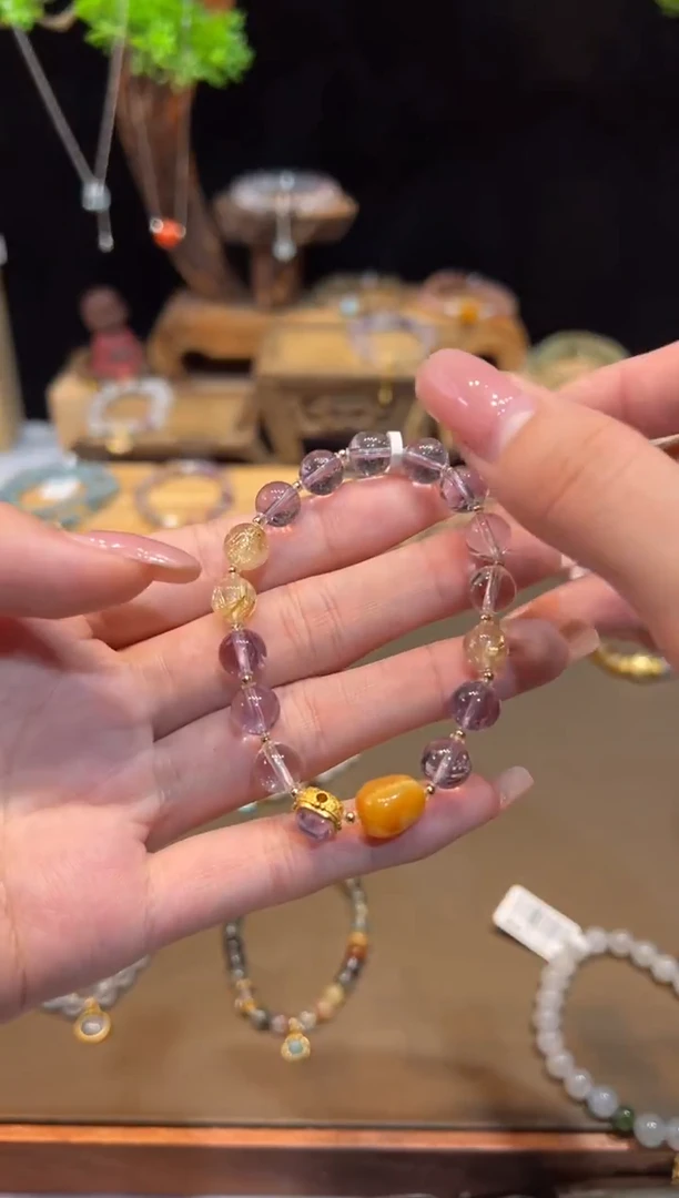 未镶嵌手链水晶手饰@@F5357