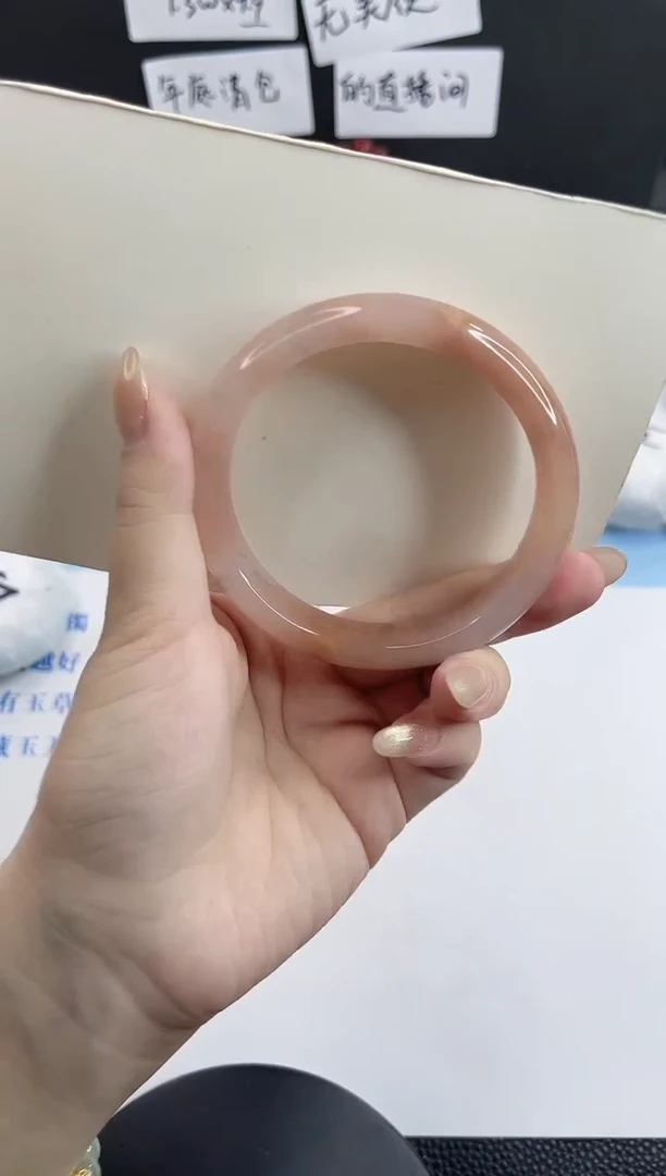 未镶嵌手镯石英质玉L229-63