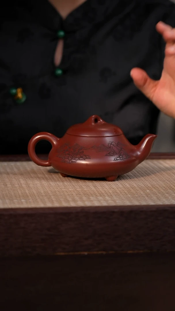 茶壶紫砂龙血砂 280cc
