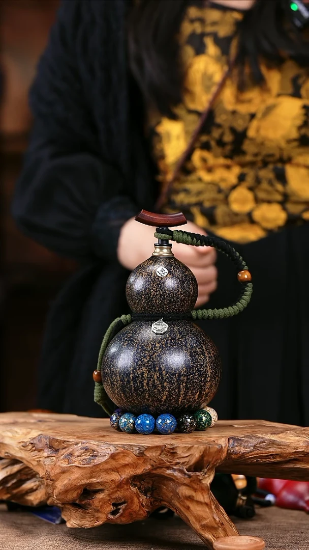 【闪购商品】255—光岳葫天然大漆酒葫芦不含漆珠