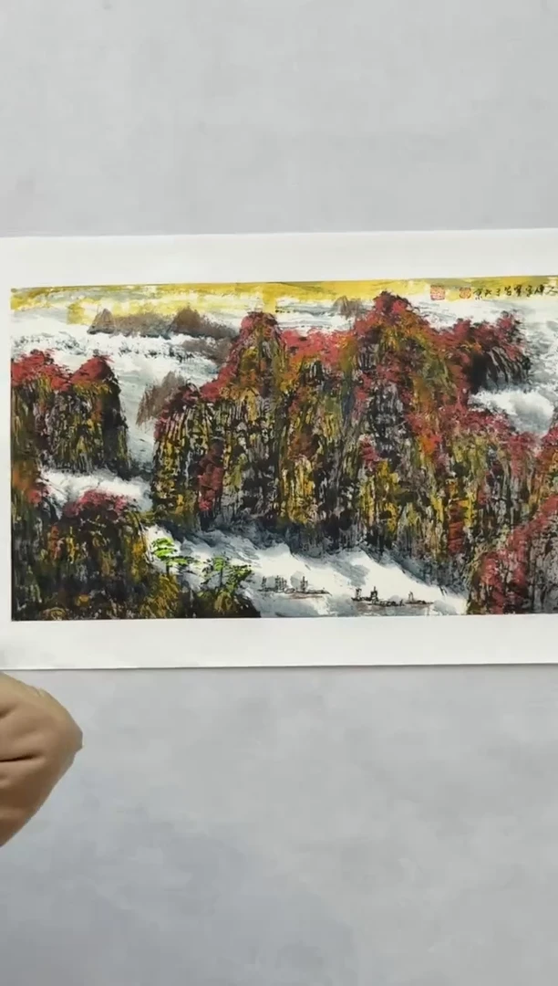 国画炳山文化---傅家宝老师作品