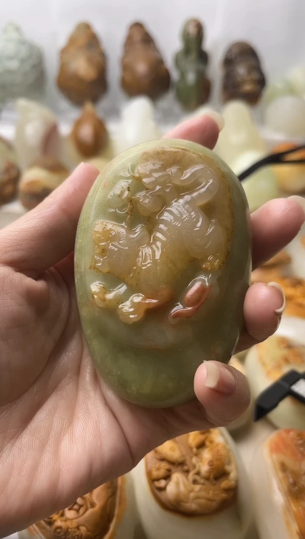 石材方解石棉纹正常不退换虎