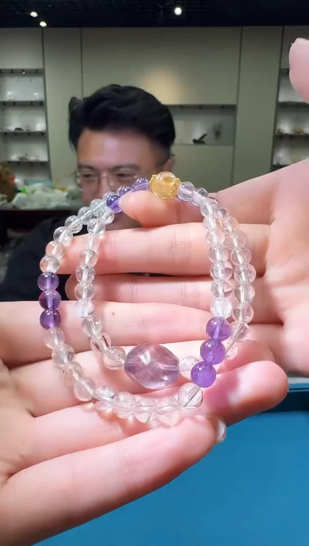 未镶嵌手链水晶多样性发一件 643