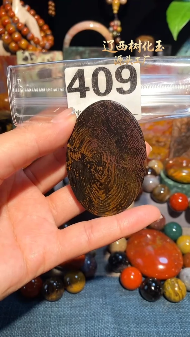 未镶嵌-硅化玉天然北票硅化玉吊坠