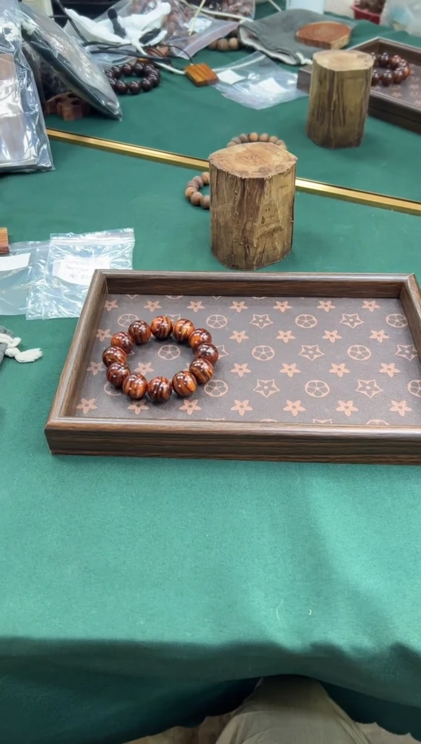 黄花梨/降香黄檀A009海南黄花梨1.8圆珠手串单圈多样性发一