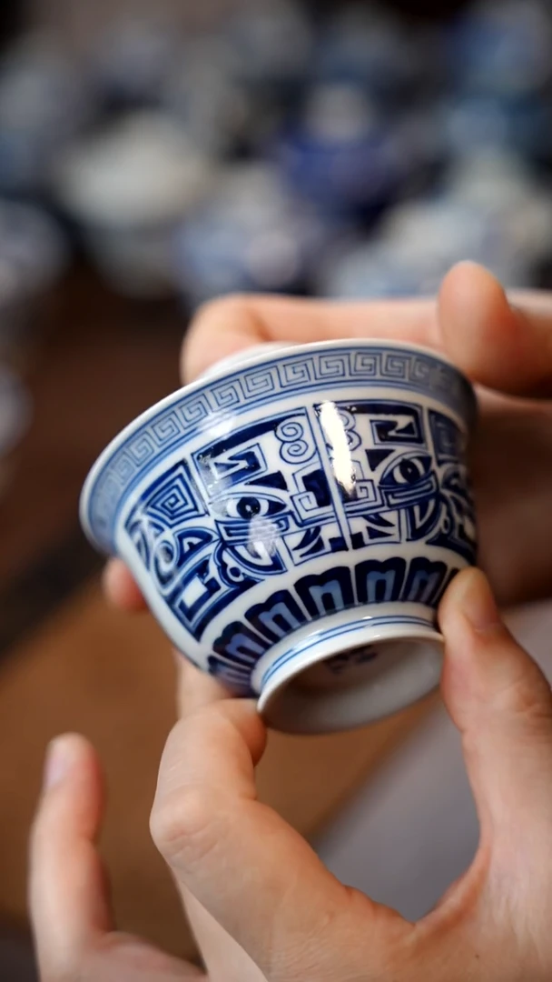 饕餮盖碗1111111111