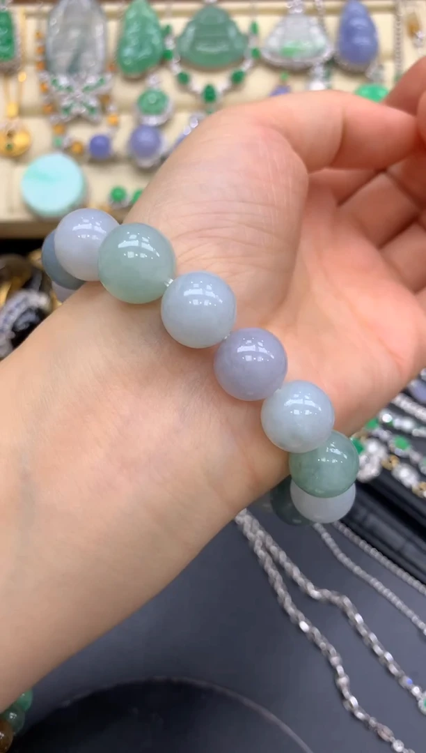 【闪购商品】翡翠手串未镶嵌21-中国好珍宝