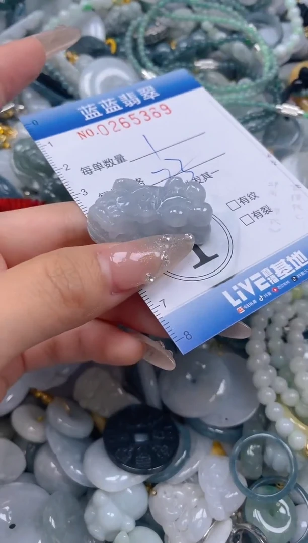 翡翠未镶嵌颈饰闪购0265369多样性发其一
