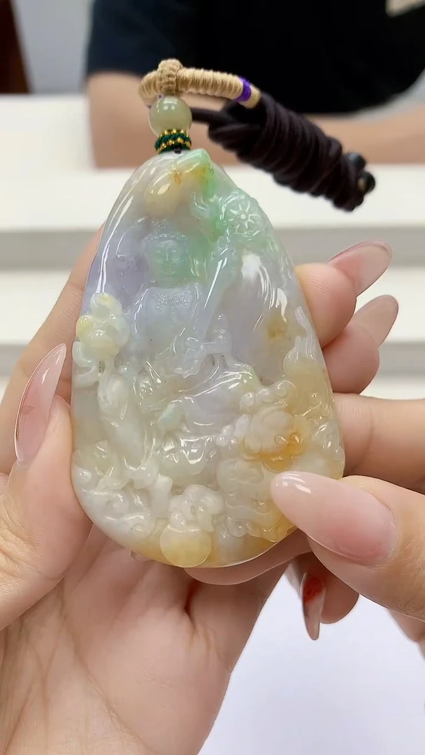 未镶嵌定制翡翠4917ty-毛货挂件46