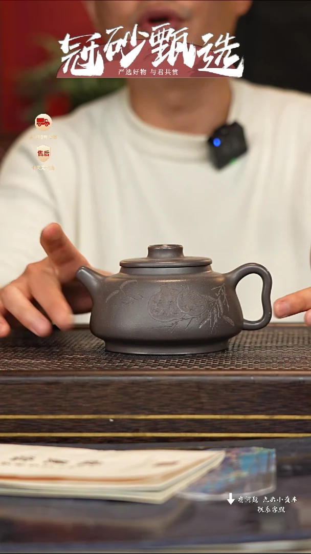 【闪购商品】紫砂茶壶冠砂甄选21
