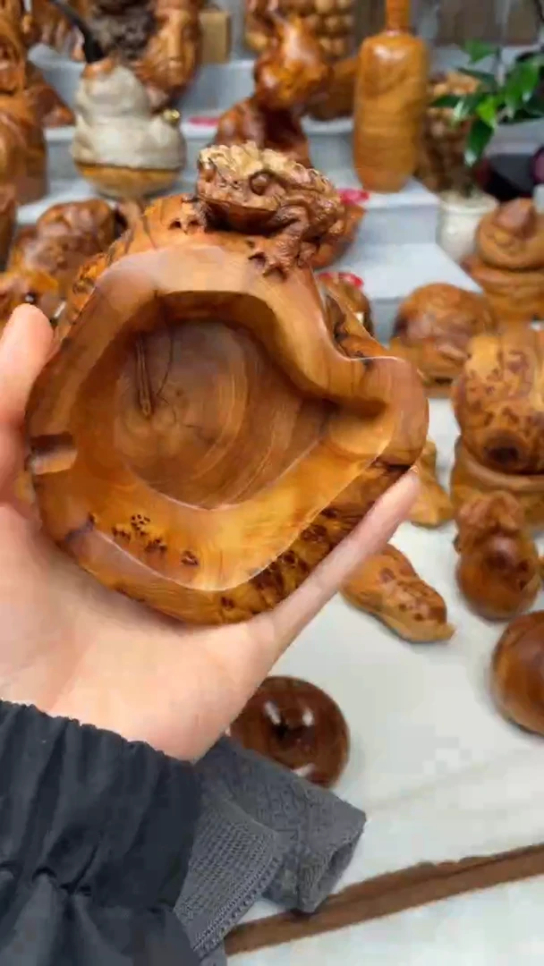 木玩**妆太行崖柏陈化精品 手把件/雕刻件-鉴赏期48小时