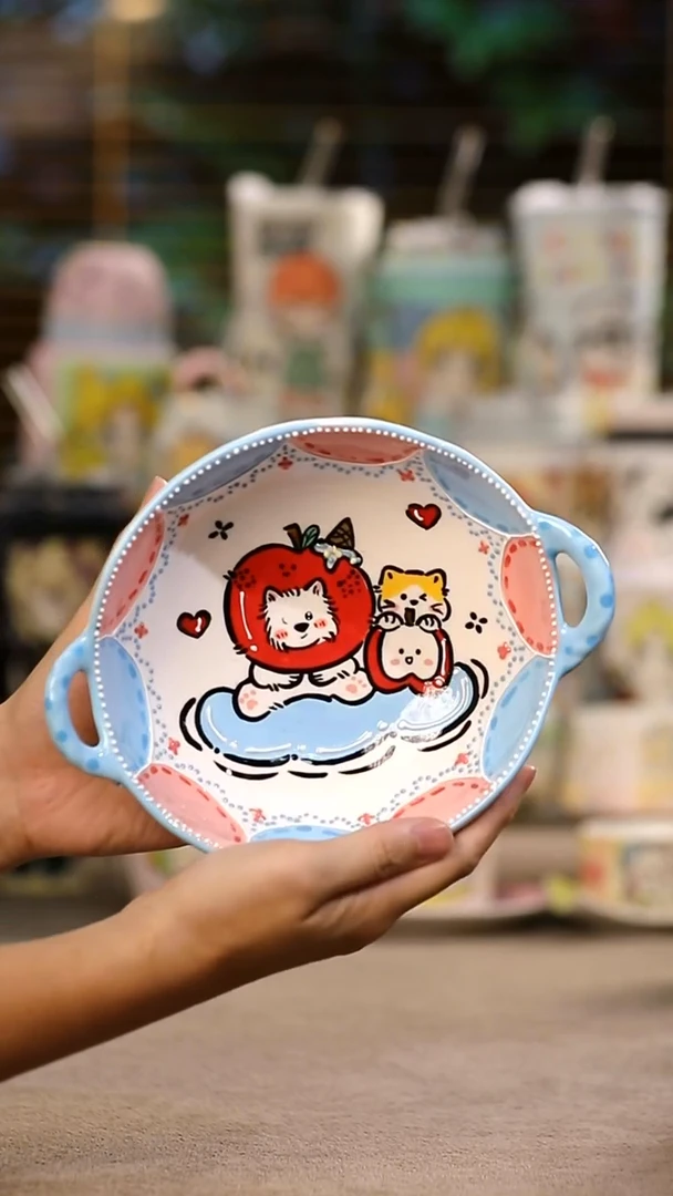 其他景德镇釉下彩手绘设计师款陶瓷