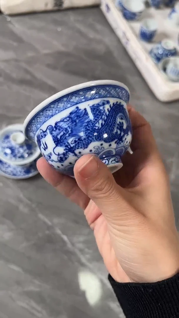5龙 景德镇精品促销茶器
