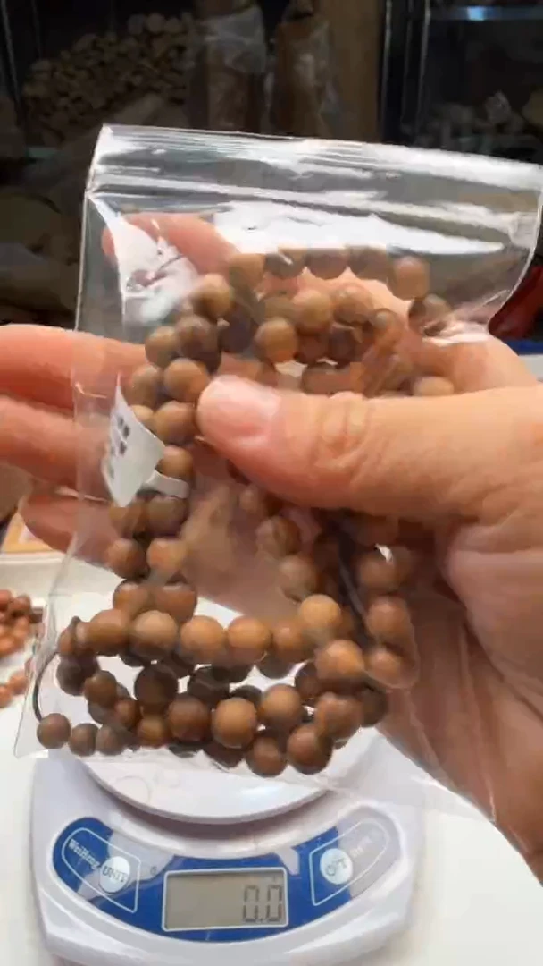 檀香木手串/手链四剖料0.8/108颗福利，