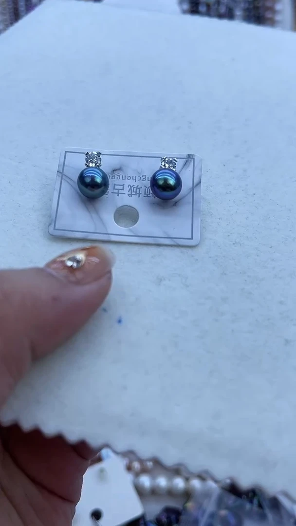 【闪购商品】淡水珍珠耳饰未镶嵌875