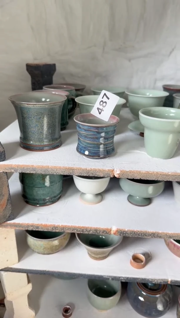 【闪购商品】487号 微微瑕福利 原矿釉 杯子