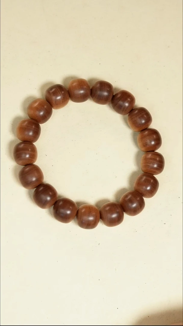 檀香木手串/手链老山檀香老料12*13单圈