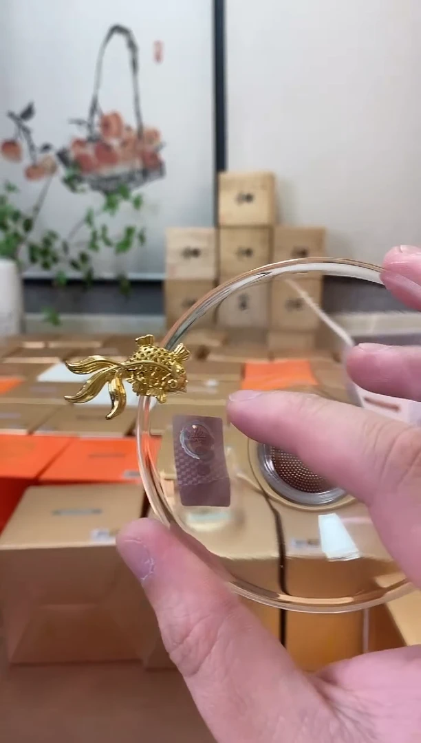 禾器/金鱼款茶漏