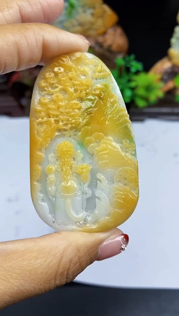 【闪购商品】翡翠颈饰未镶嵌翡翠A货