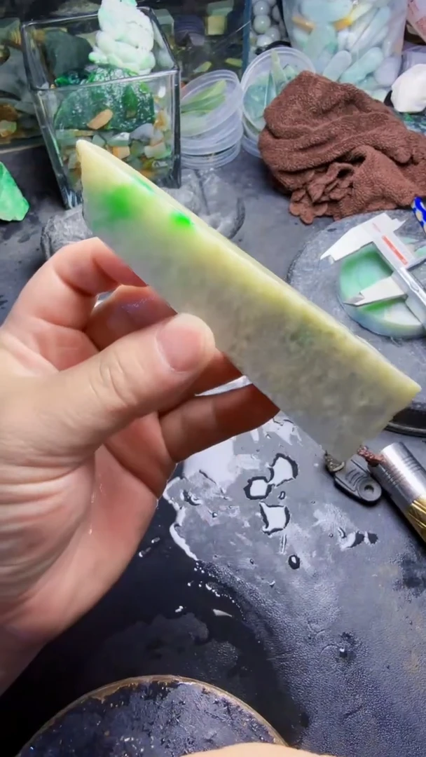 未镶嵌挂件翡翠天然翡翠006