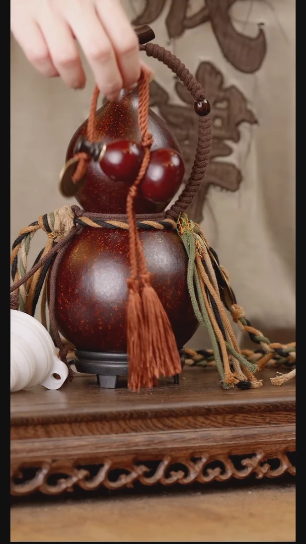 24号精品天然大漆酒葫芦一物一拍~