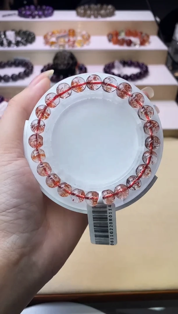 【闪购商品】水晶手链未镶嵌芬达金草莓超七7m+