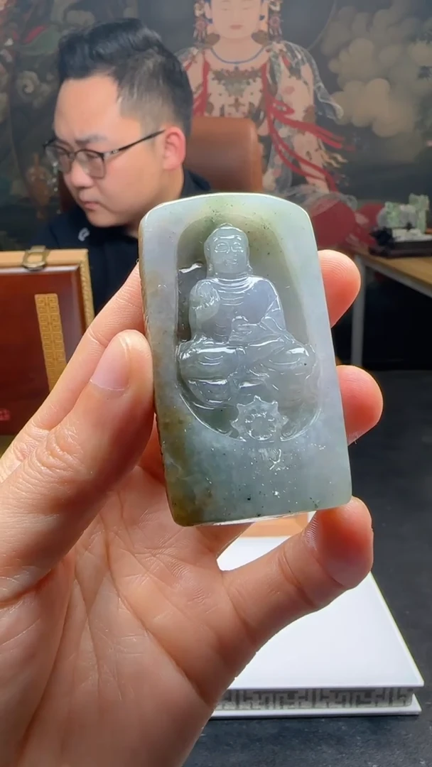 【闪购商品】定制翡翠未镶嵌L-@@QJXC11927