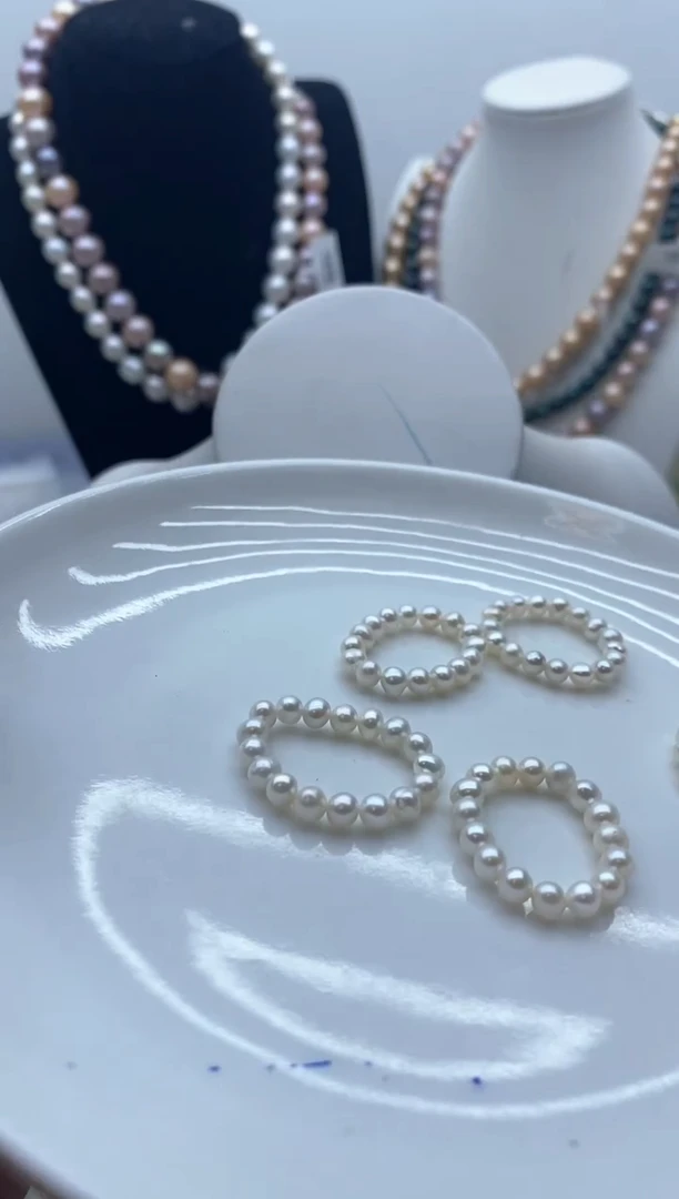 【闪购商品】淡水珍珠颈饰钛钢170