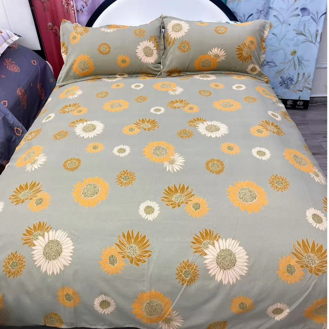 【金玉满堂】2.45*2.3米床单 加厚新疆长绒棉斜纹柔软加密舒适透气