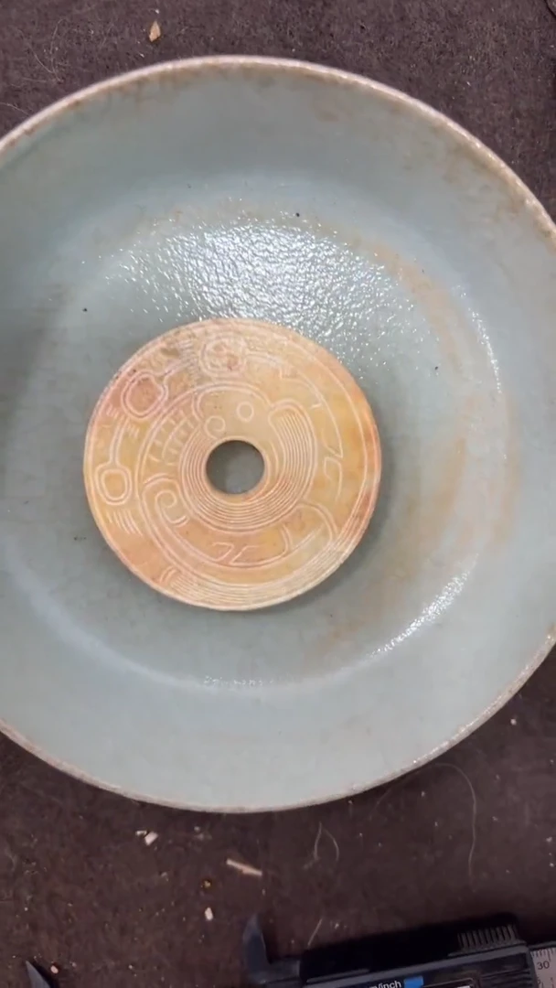 瓷片手工，手绘，瓷器1