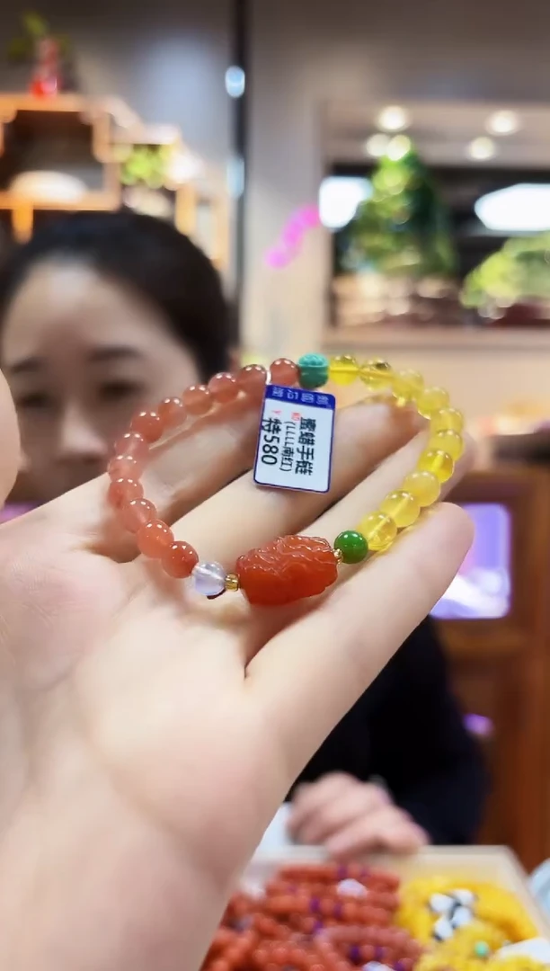 【闪购商品】南红玛瑙手链未镶嵌手链